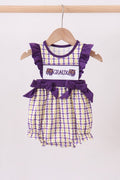 Geaux Tigers Smocked Bubble