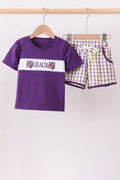 Geaux Tigers Shorts Set